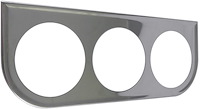 Under-Dash Mount Holds (3) 2-1/8" Gauges