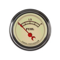 2-1/8 in. Vintage Fuel Level Gauge 0-90 Ohm