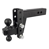 ED254 2.5 in. Extreme-Duty 4 in. Drop/Rise Trailer Hitch
