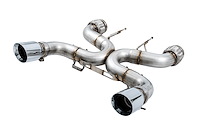 Performance Exhaust for McLaren 720S - Chrome Silver Tips