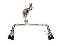 Track Edition Exhaust for Audi S5 3.0T - Diamond Black Tips (90mm)