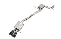 Touring Edition Exhaust for MK6 GLI 2.0T - MK6 Jetta 1.8T - Diamond Black Tips