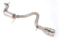 Performance Exhaust for VW MK5 GTI, Chrome Tips