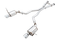 AWE Touring Edition Exhaust for Jeep Grand Cherokee SRT - Chrome Silver Tips