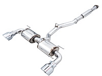 AWE Touring Edition Exhaust for Subaru BRZ / Toyota GR86 / Toyota 86 / Scion FR-S - Chrome Silver Tips