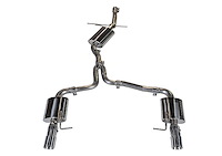 AWE Touring Edition Exhaust for B8.5 Allroad - Dual Outlet, Diamond Black Tips
