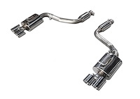 AWE Touring Edition Exhaust for 970 Panamera 2/4 (2011-2013) -- With Chrome Silver Tips