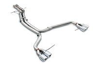 AWE Touring Edition Exhaust System for Porsche Macan S / GTS / Turbo - Chrome Silver 102mm Tips