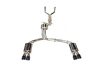 AWE Touring Edition Exhaust for Audi C7 S7 4.0T - Diamond Black Tips