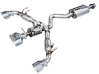 3015-52472 Touring Edition Exhaust Fits Select Toyota GR Corolla