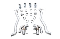 AWE SwitchPath Axleback Exhaust for BMW F90 M5 - Chrome Silver Tips