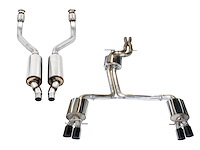 AWE Touring Edition Exhaust System for B8/8.5 S5 Cabrio (Exhaust + Resonated Downpipes) - Diamond Black Tips