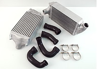 AWE Performance Intercoolers for Porsche 997 Turbo / GT2 - Black Hoses