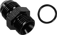 FIT.10ORB10AN 10 ORB Male to -10 AN, Black Anodized, Viton O-Ring