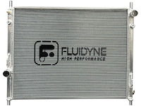RFD.MUS.1517.50.TP 3-Row Aluminum Triple-Pass Radiator, 2015-2023 Ford Mustang GT/GT-350/350R, 5 mm Fin