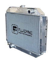 RFD.4R3027.A 4-Row Aluminum Radiator for 1966-1979 Ford F-100, F-150, F-250, F-350 I6 or V8 [Automatic, 30 in. x 27 in.]