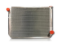 RRA.LMD Late-Model Dirt 3-Row Triple-Pass Aluminum Radiator 27 in. x 18 in. x 2 in.