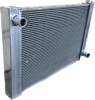 RRA.GEN.1928DP FluidynE-Line Dual-Pass 2-Row Aluminum Radiator, Chevy, 28 in. x 19 in.