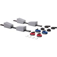 Jetty Deluxe 24 4- 12" Adjustable Width Closed Cell Foam Pad Holders