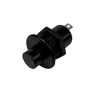 3108-SBLK Snap Action Button [Black, Momentary Push Button Switch]