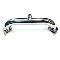 3300-016P Stainless Water Crossover [-16 AN, Polished, BBC]