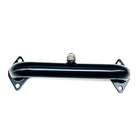 Water Pump Crossover for Big Block Chevy [-10 AN Top Fitting] Black