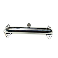 Water Pump Crossover for Big Block Chevy [-10 AN Top Fitting] Polished