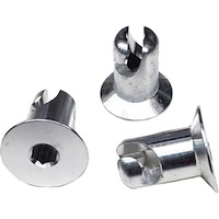 Quarter-Turn Hex Fasteners Head: Standard Dome Style