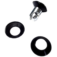 DZUS Quarter Turn Button Fastener Washers - Black