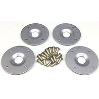 Round Quarter Turn Fastener Doubler Plates 1.750"