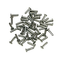 4503-250 Smash Rivet [1/8 in. Diameter X 0.375 in. Long, With 0.250 in. Daimeter Head, Aluminum, Set of 250]