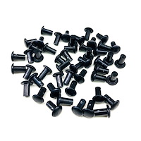 4504-025B Smash Rivet [1/8 in. Diameter X 0.500 in. Long, With 0.250 in. Daimeter Head, Aluminum, Set of 25]