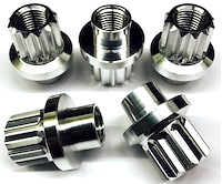 Billet Aluminum 12-Point Lug Nuts