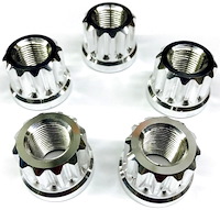 12-Point Billet Aluminum Lug Nuts