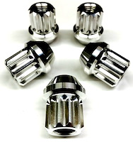 Billet Aluminum Tapered 12-Point Lug Nuts