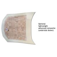 Late Model Stock Car Composite Hood - Black