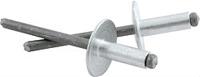 Large Head Rivets 3/16" Unpainted 500pc