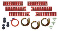 6-Panel Sequential LED Taillight Kit for 1965 Buick Skylark and Gran Sport [Red LED]
