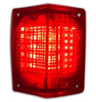 2-Panel Sequential LED Taillight Kit for 1970-1972 Chevrolet El Camino [Red LED]