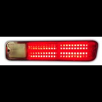 2-Panel Sequential LED Taillight Kit for 1979-1981 Chevrolet El Camino [Red LED w/ White LED Reverse]