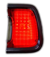 2-Panel Sequential LED Taillight Kit for 1967 and 1969 Plymouth Barracuda [Red LED]