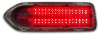 2-Panel Sequential LED Taillight Kit for 1970 Plymouth Road Runner [Red LED]