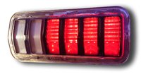 2-Panel Sequential LED Taillight Kit for 1971-1972 Dodge Demon [Red LED]