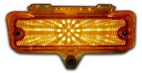 LED Front Turn Signal and Parking Light Kit for 1966-1967 Chevrolet Nova [Amber LED]