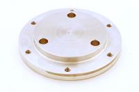 Quick Release Conversion Adaptor Plate 3 Bolt Hub to 6 Bolt Momo/Sparco Wheels