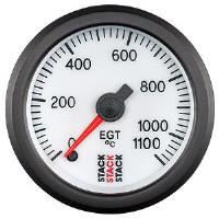 Exhaust Gas Temp Pro Stepper Motor 52mm Wht 0-1100 C