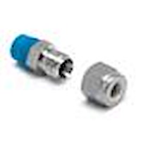 Compression Fitting Stainless Steel Exhaust Gas Temp 1/8 NPTF M for 5mm dia. Type K Thermocouple