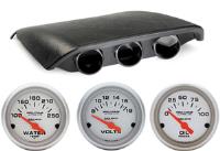 Triple Dash Pod Kit 2005-Up Ford Mustang