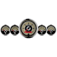 Cruiser 5-Gauge Kit 3-3/8" Electrical Speedometer (120 mph)