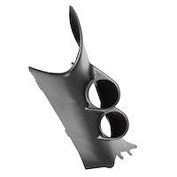 Dual Gauge A-Pillar Pod 2-1/16" 2010-15 Chevy Camaro